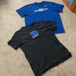 2 for 1 Nike Dri-fit Duke Softball tees